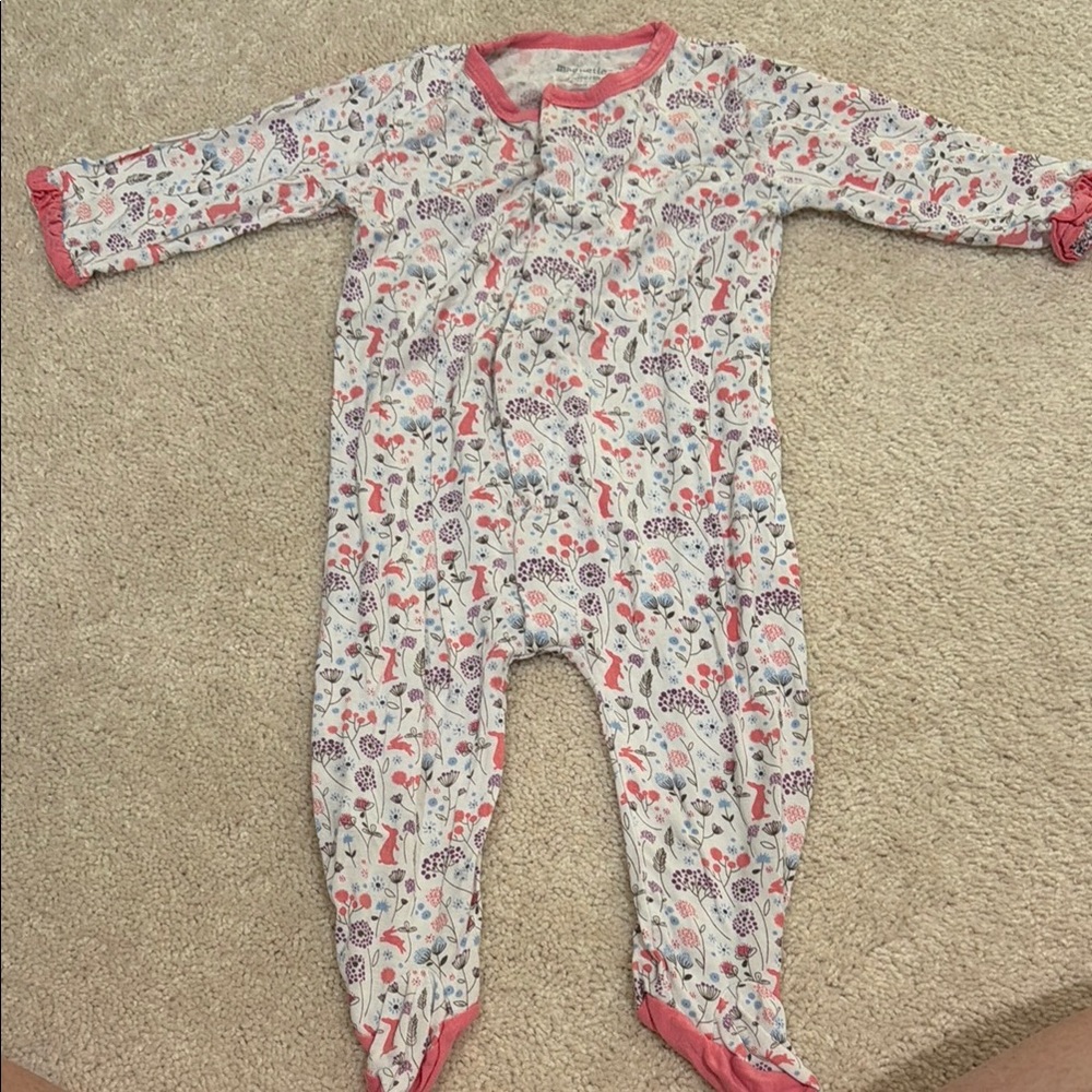 Floral Print Kids One Piece